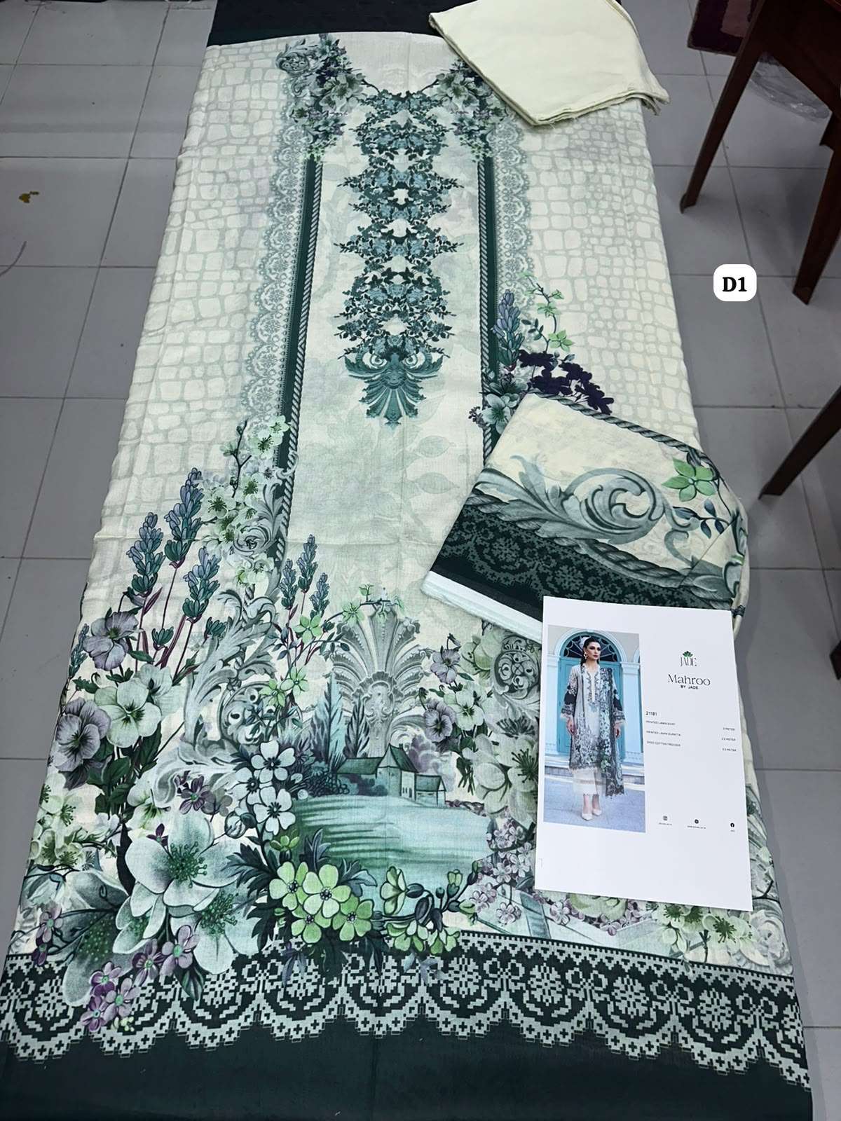 MAHROO PRINTED LAWN COLLECTION OPEN PICS BY JADE